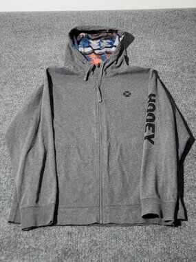 Hooey Men's Long Sleeve Zipped Hoodie in size Large